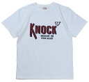 GLAD HAND [-ʒ GLAD HAND ~ KNOCK S/S T-SHIRTS- WHITE size.S,M,L,XL]