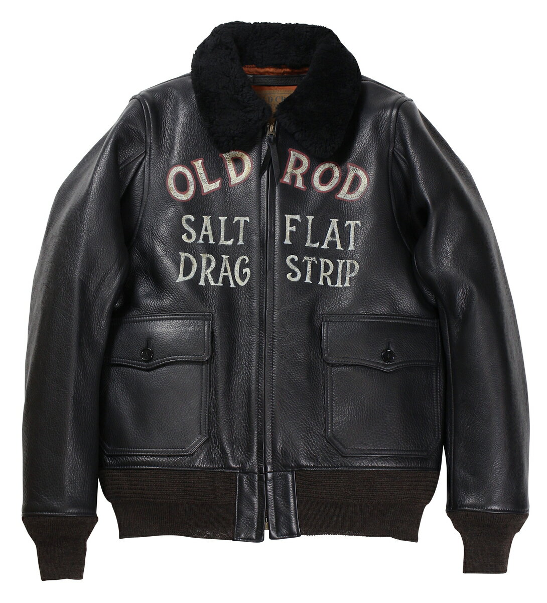 OLD CROW [-OLDROD G - JACKET- BLACK size.S,M,L,XL]