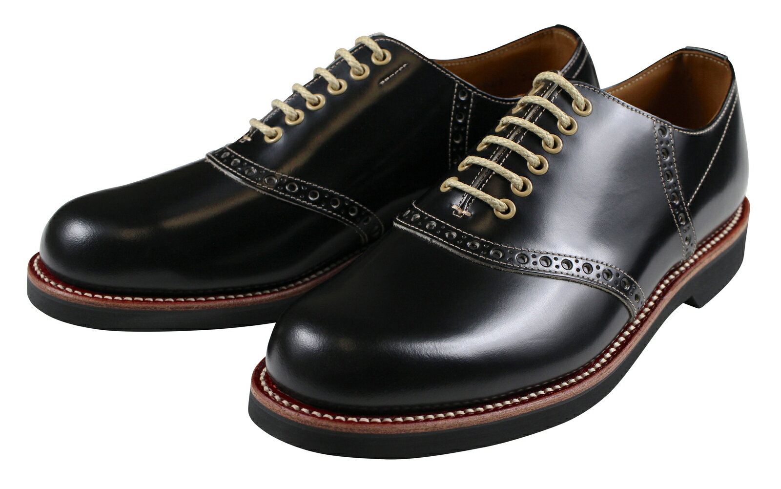 REGAL × GLAD HAND -MEN 039 S SADDLE - SHOES- BLACK size.26,26.5,27,27.5,28