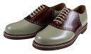 REGAL ~ GLAD HAND [-MEN'S SADDLE - SHOES- GRAY~BROWN size.25.5,26,26.5,27,27.5,28]