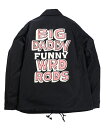 WEIRDO [-BIG DADDY - COACHES JACKET- BLACK size.S.M.L.XL]