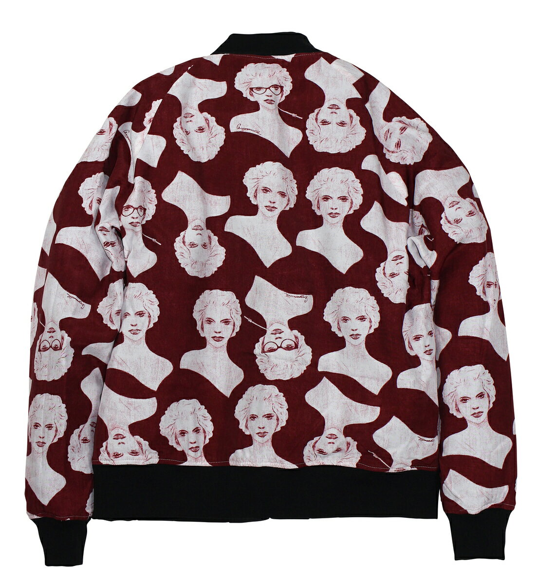 GANGSTERVILLE [-VIRGINIA - REVERSIBLE JACKET- BURGUNDY size.S,M,L,XL]