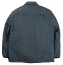 TROPHY CLOTHING -“MONOCHROME” LEVEL4 WIND BREAKER- Gray size.36,38,40,42