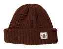 Mr.FATMAN [-Wolfman Rib Watch Cap- BROWN]