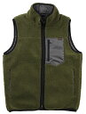 TROPHY CLOTHING [-2FACE MOUNTAIN VEST- Olive~Charcoal size.36,38,40,42]