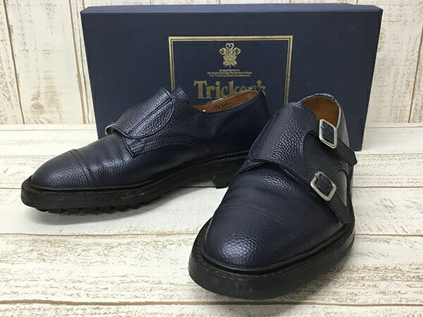 【中古】Tricker s ダブルモンク M7824 トリッカーズ 靴 2021年8月入荷 