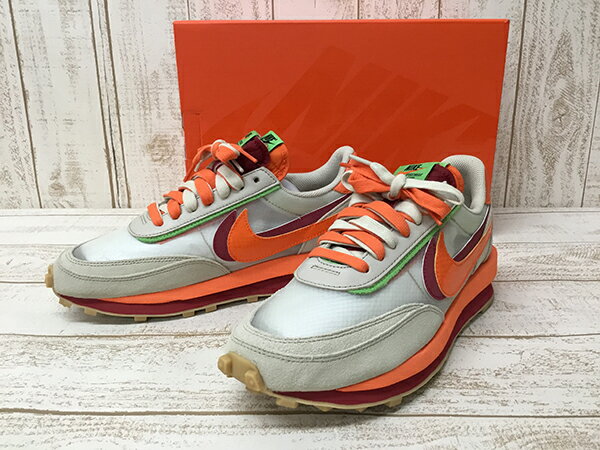 【中古】SACAI × NIKE × CLOT クロット LDWAFFLE DH1347-100 ナイキ サカイ※2021年10月入荷※