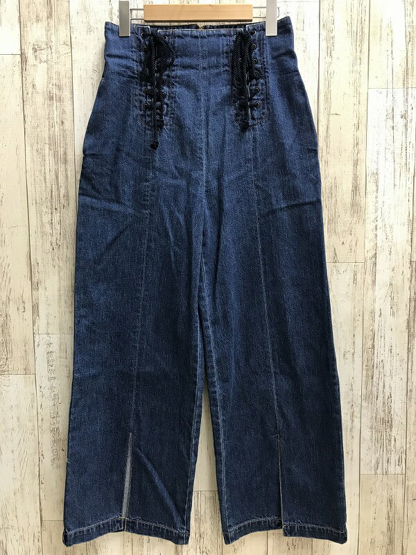 Rakuten - 【中古】PHEENY lloz LOOSE DENIM WAIST LACE-UP JEANS PS18-PT02 フィーニー2022年12月入荷※