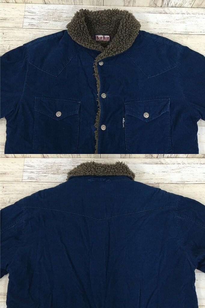 【中古】BLUE BLUE コーデュロイジャケット H.RANCHT.MARKET JACKET ※2025年1月入荷※