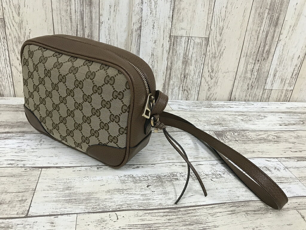 GUCCI - 【中古】GUCCI グッチ 449413 GG キャンバス ショルダー バッグ 鞄 ※2026年5月入荷※