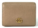 【中古】GUCCI グッチ 456126 プチマーモント コンパクト財布 ウォレット レディース ※2020年8月入荷※