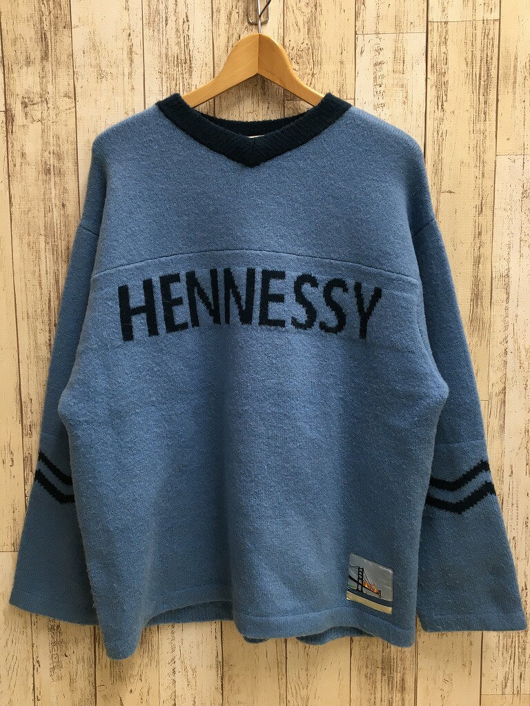 【中古】SON OF THE CHEESE HENNY FOOTBALL SWEATER SC2420-KN04 ※2025年1月入荷※