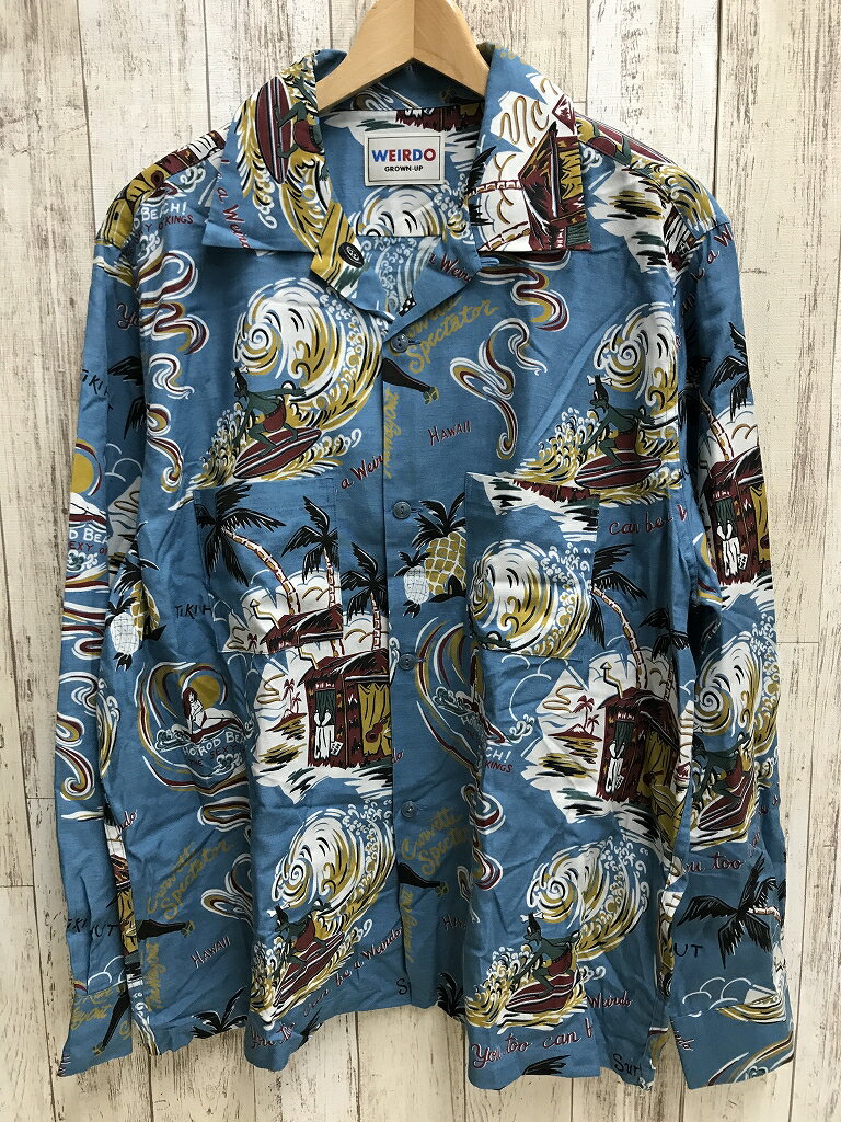 Rakuten - 【中古】WEIRDO HUT L/S SHIRTS ウィアード シャツ WRD-24-SS-05 ※2026年5月入荷※