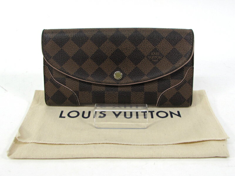 【中古】LOUIS VUITTON ルイヴィトン ダミエ N61227 ポルトフォイユ・カイサ※2018年10月入荷※