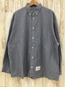 【中古】WTAPS 23AW BD BROADCLOTH TEXTILE LS 232GWDT-SHM02 ※2024年1月入荷※