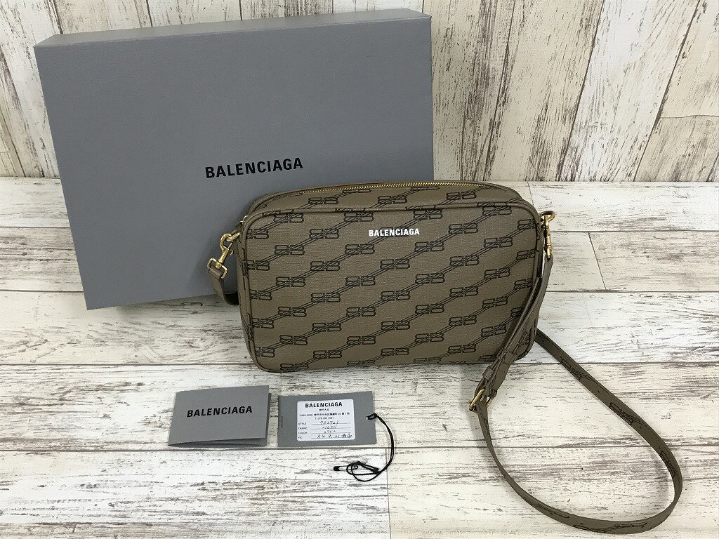 Rakuten - 【中古】BALENCIAGA バレンシアガ 702723 BB モノグラム ショルダー ※2025年10月入荷※