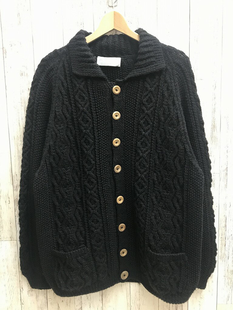 【中古】INVERALLAN インバーアラン ウール カーディガン ※2025年2月入荷※