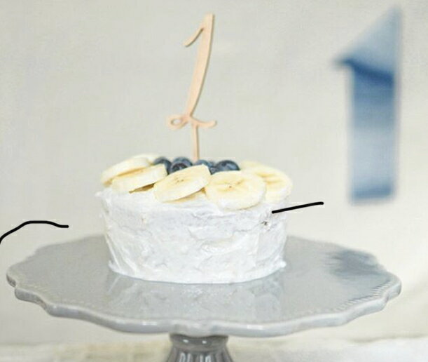 KNOP【木製ケーキトッパー1】数字1ヶ月1歳one誕生日バースデー結婚式ウェディングブライダルウエディングケーキデコレーションウェルカムスペースお祝いガーランド記念写真テーブルナンバーおしゃれナチュラルフラワーピック