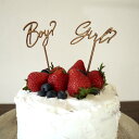 KNOP【Boy Girl ジェンダーリビールケーキトッパー 】new born ニューボーン 誕生日 バースデー パーティー サプライズ 装飾 パーティー 海外 ナチュラル インスタ 記念撮影 photo バースデー ベビーシャワー