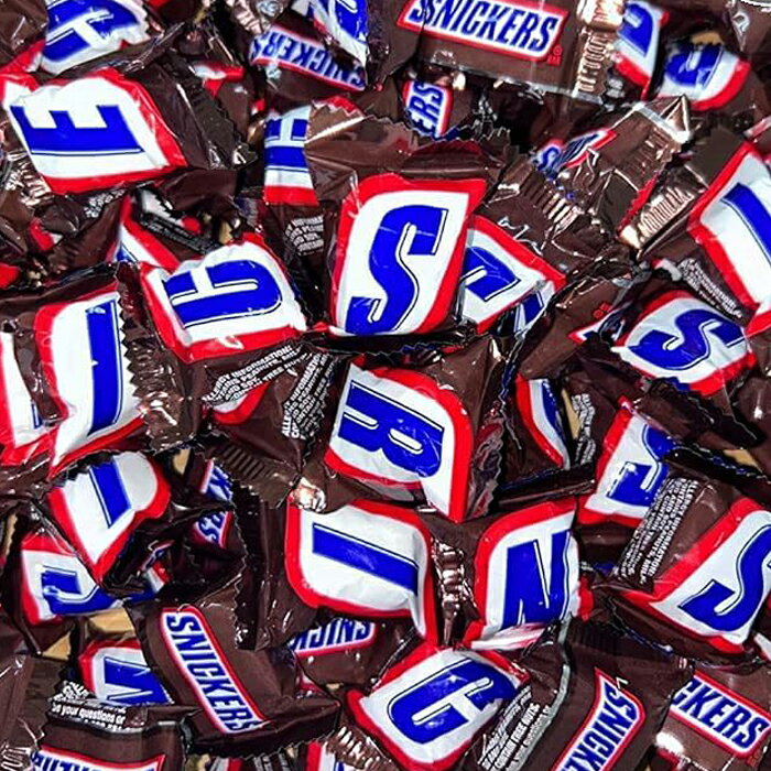 Nut Chocolate - ★メール便送料無料★スニッカーズ ミニ 60個入り チョコレート 業務用 SNICKERS ひとくちサイズ 約510g 大容量 常温メール便発送