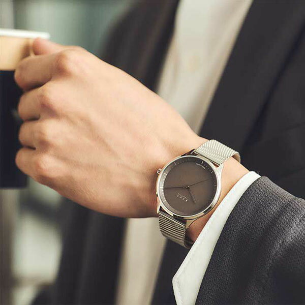 Knot ノット 時計 サスティノシリーズ シン ソーラー Thin Solar シルバー ＆ ウォ...