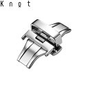 Knot ノット 時計 オリジナルDバックル（18mm） シルバー 単独購入はメール便のため代引き・着日指定・包装不可