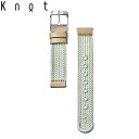 Knot ノット 時計 京都 昇苑くみひも 時計ベルト 18mm 綾高麗 グリーン 白青磁(しろせいじ) ベルトのみ購入はメール便のため代引き・着日指定・包装不...