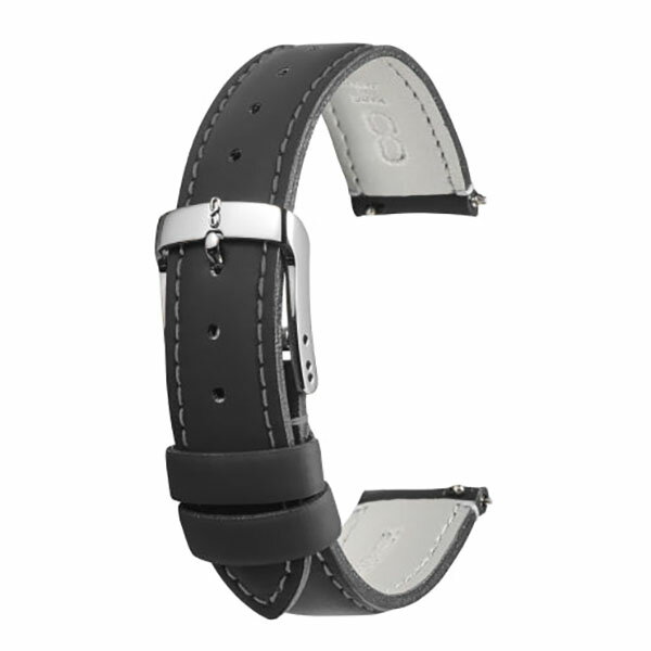 Knot ノット 時計 オールガードレザー ブラック キズ、水、汚れ、経年劣化に強い ストラップ 時計ベルト 18mm ベルトのみ購入はメール便のため代引き・着日指定・包装不可 スペアベルト 日本製 腕時計 ウォッチストラップ