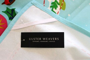 ULSTER WEAVERS アルスターウィーバーズ　クリスマスバード ガーランド キッチンタオル クリスマスリース かわいい おしゃれ レディース ティータオル コットン タペストリー 飾り イギリス雑貨