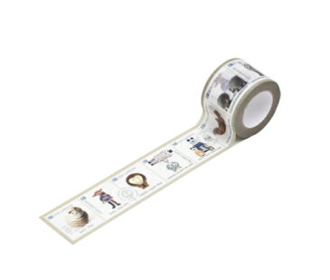 ★郵便なら送料200円/個★リサラーソン 北欧 マスキングテープ 陶器 切手タイプ MT 幅35mm オシャレ 北欧雑貨 LISA LARSON