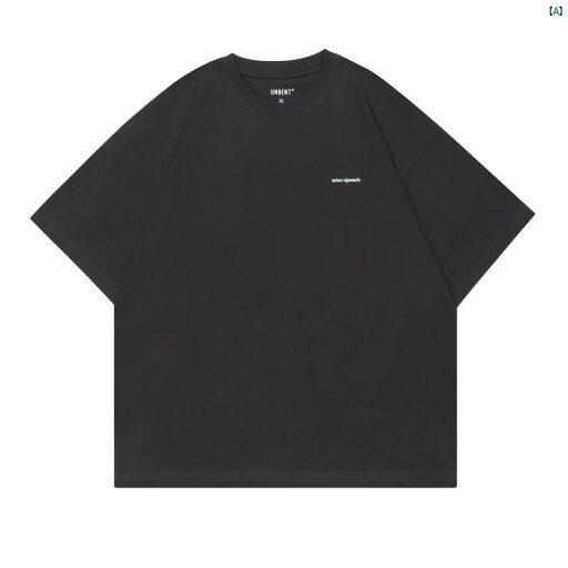 UNBENT 夏 カジュアル 無地 クリーン フィットたり 半袖 Tシャツ ラウンドネック ボトム 男女兼用 UNBENT 夏 カジュアル 無地 クリーン フィットたり 半袖 Tシャツ ラウンドネック ボトム 男女兼用
