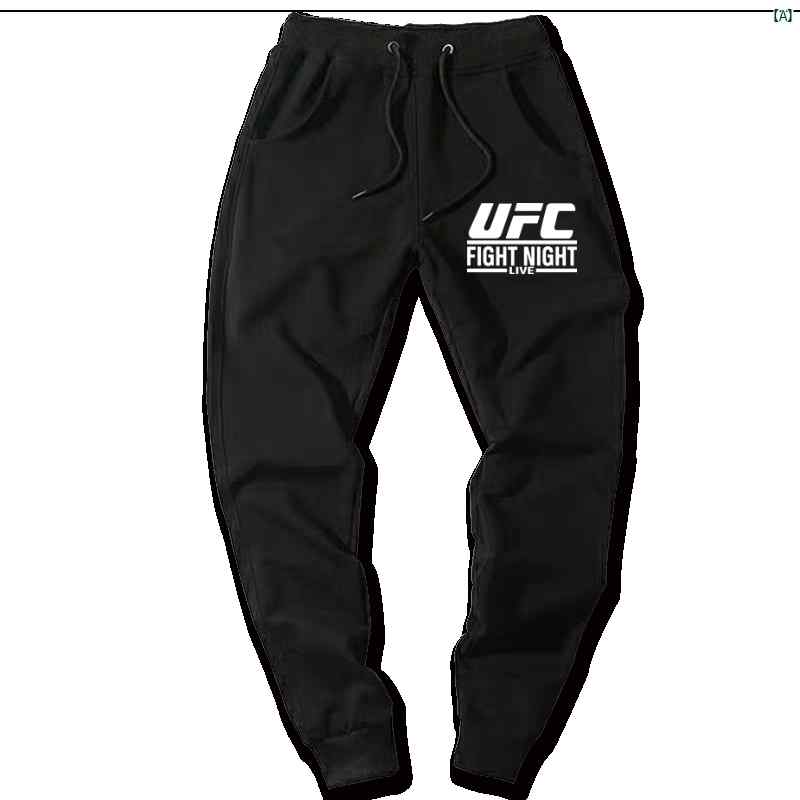 格闘 パンツ 総合的　 究極 UFC ボクシング 武道 スポーツ 　 綿 ズボン スリム　 足 ガードル スウェットパンツ　