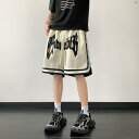 アメリカ ハイエンド ボクシング ショーツ 夏 雰囲気 オーバー ザニー パンツ メンズ ハイ ストリート パンツ