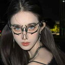 韓国 ネックレス チェーン ハロウィン COS メタル フェイスマスク レディース タッセル マスク サイバー パンク メカニカル フェイス チェーン 鼻 飾り