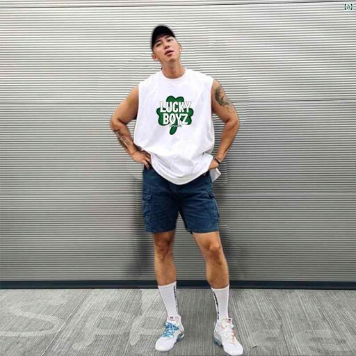 メンズ トレーニング トレーニングファッション アメリカ ラウンドネック ベスト 夏 プリント チョッキ ノースリーブ Tシャツ 240524 H メンズ トレーニング トレーニングファッション アメリカ ラウンドネック ベスト 夏 プリント チョッキ ノースリーブ Tシャツ 240524 H
