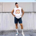 メンズ トレーニング トレーニングファッション スポーツ ノースリーブベスト カジュアル アメリカン プリント イン ファッション ストリート アウター チョッキ 240524 C(4)