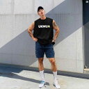 メンズ トレーニング トレーニングファッション 夏 ラウンドネック ベスト バナナ プリント レター Tシャツ アメリカン ノースリーブ トップス チョッキ 240520 G(4)