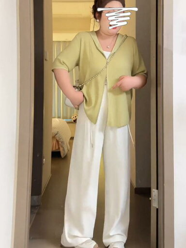 レディース 大きめ ぽっちゃり 大きいサイズ フード付き 冷感 セーター トップ 夏 ジャイアント スリム 右 肩 半袖 インナー Tシャツ レディース 大きめ ぽっちゃり 大きいサイズ フード付き 冷感 セーター トップ 夏 ジャイアント スリム 右 肩 半袖 インナー Tシャツ