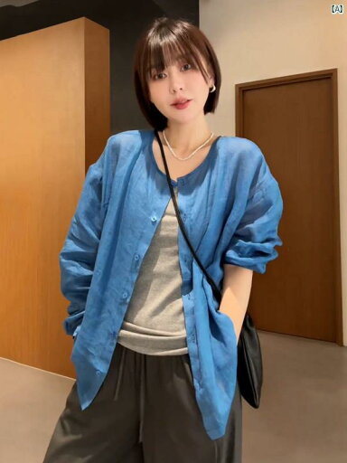 レディース 大きめサイズ ぽっちゃり 大きめファッション 大きいサイズ ブルー ホワイト 薄手 長袖 日焼け防止 シャツ 夏 ミリメートル スリム 快適 ジャケット トップ レディース 大きめサイズ ぽっちゃり 大きめファッション 大きいサイズ ブルー ホワイト 薄手 長袖 日焼け防止 シャツ 夏 ミリメートル スリム 快適 ジャケット トップ