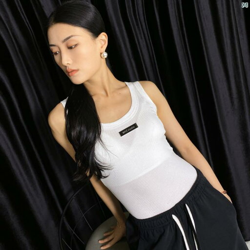 レディース ファッション ダンス 衣装 おしゃれ マルチ カラー ベスト スリム サマー レディース アウター ホワイト ラウンドネック 快適 レディース ファッション ダンス 衣装 おしゃれ マルチ カラー ベスト スリム サマー レディース アウター ホワイト ラウンドネック 快適