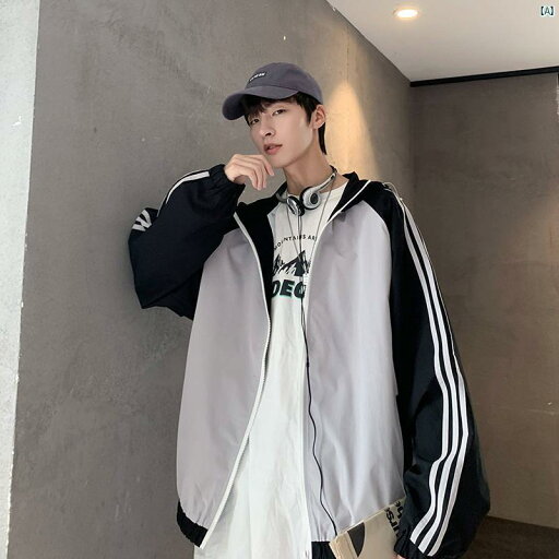 秋 ジャケット メンズイン カジュアル 韓国 学生 スポーツ トップス 秋 ジャケット メンズイン カジュアル 韓国 学生 スポーツ トップス