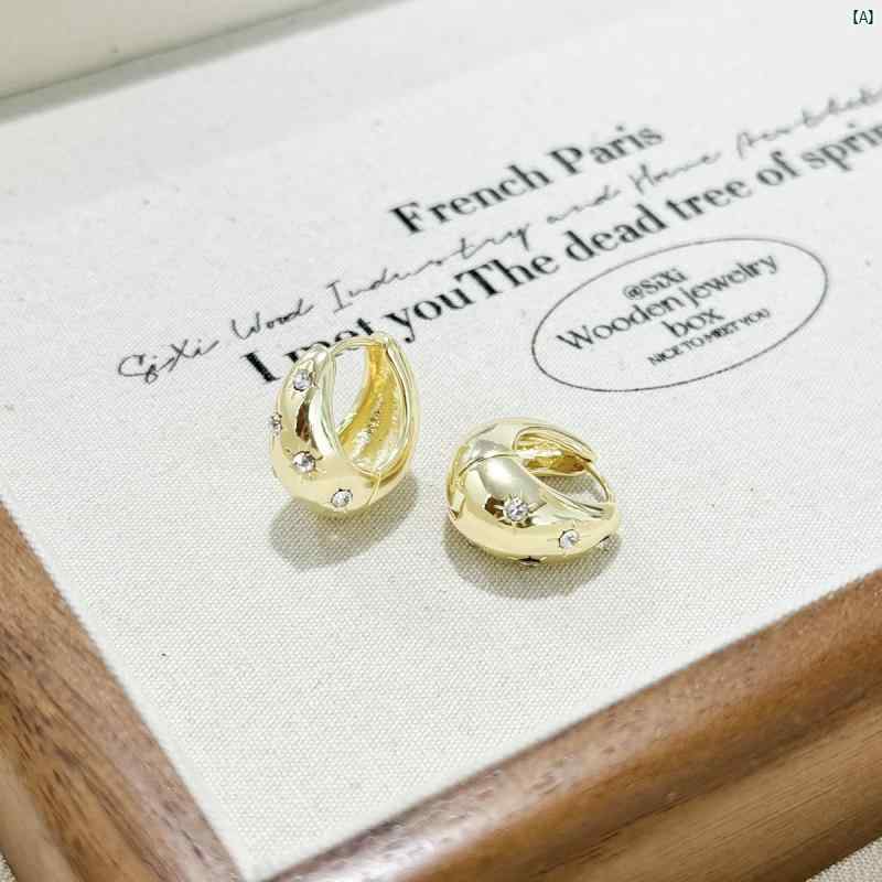 レディース　ファッション　アクセサリー イヤリング サークル 六芒星 ウォータードロップ イン フランス 高級 レトロ メタル レディース