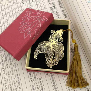レディース ファッション アクセサリー レディース 上品 綺麗 かわいい 牡丹 ゴールド 孔雀 ブック マーク 中華風 タッセル 金属 レトロ 真鍮 バラ 花 金魚 文学 ギフト アンティーク