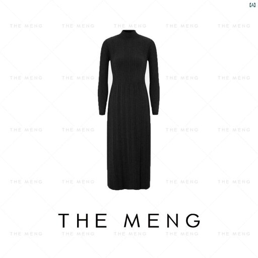 レディース レディース ファッション Mengmeng THEMENG スリム スカート 緻密 糸 長袖 ニット ドレス 春 ウエスト レディース レディース ファッション Mengmeng THEMENG スリム スカート 緻密 糸 長袖 ニット ドレス 春 ウエスト