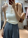 レディース ファッション おしゃれ 海外 大人 上品 かわいい 中華風 ディスク バックル キャミソール 夏 美しい 背中 一体型 インナーウェア スリム アウター ショート トップ(4)