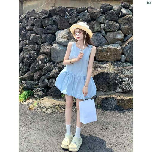 レディース レディース ファッション 海外ファッション 上品 パフ クラウド ノースリーブ ショート ドレス レディース 夏 Aラインイン スカート レディース レディース ファッション 海外ファッション 上品 パフ クラウド ノースリーブ ショート ドレス レディース 夏 Aラインイン スカート
