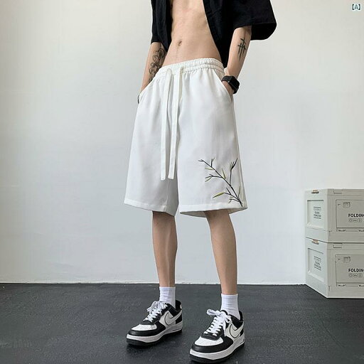 メンズ 海外ファッション 韓国 大人ストリート 夏 薄手 ショート パンツ レトロ 中華風 スーツ 五分 ストレート ワイド レッグ 大きいサイズ ゆったり カジュアル メンズ 海外ファッション 韓国 大人ストリート 夏 薄手 ショート パンツ レトロ 中華風 スーツ 五分 ストレート ワイド レッグ 大きいサイズ ゆったり カジュアル
