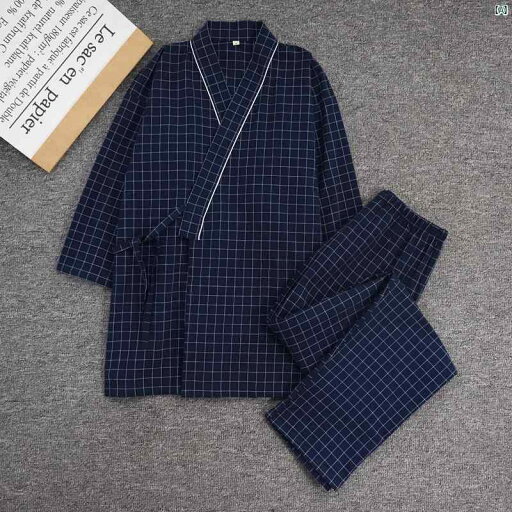 春夏 コットン 単層 和風 着物 ズボン パジャマ メンズ用 ホーム 服 レディース 斜め チェック柄 春夏 コットン 単層 和風 着物 ズボン パジャマ メンズ用 ホーム 服 レディース 斜め チェック柄