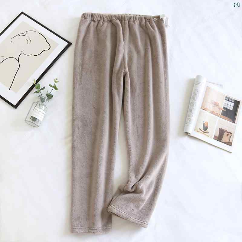 冬 フランネル マタニティパンツ 裏起毛 コーラル ベルベット ホーム パンツ 両面 ベリー サポート ウエスト 調節可能 大きいサイズ 厚手