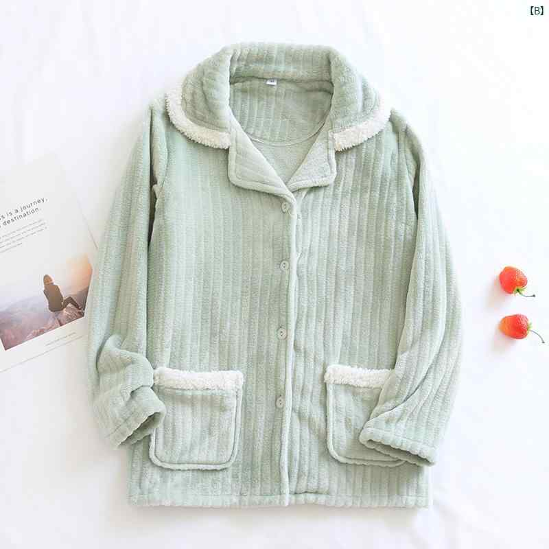 冬 フランネル シングル トップ レディース 暖かい カーディガン 厚手 コーラル ベルベット 大きいサイズ 長袖 裏起毛 ホーム